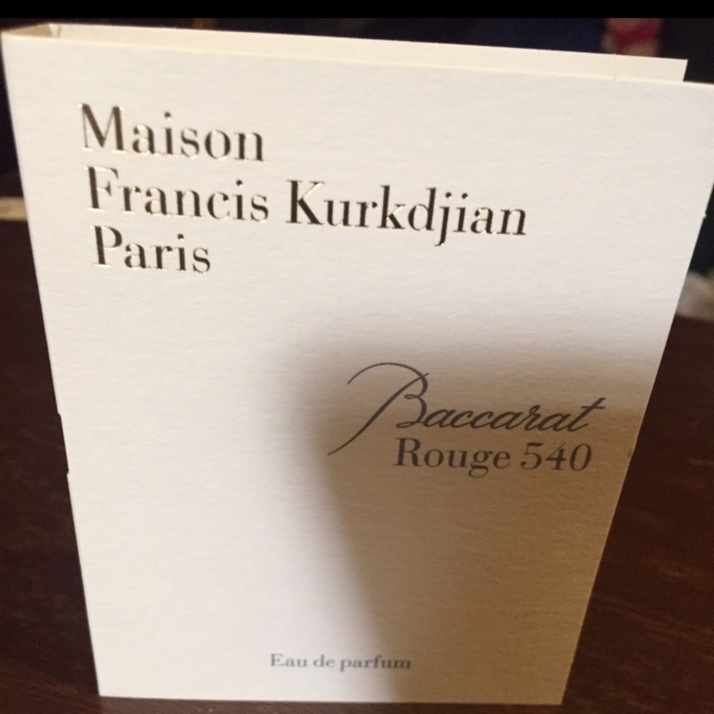 🚨MAISON FRANCIS KURKDJIAN PARIS SAMPLE🚨